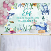 Unterseeisch Hai Seetang 1 Geburtstag Hintergrund